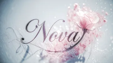 Nova horizontal - Rosa Eterna