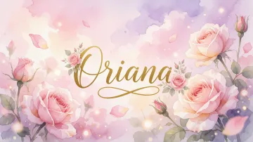 Oriana horizontal - Rosas de Acuarela Mágica