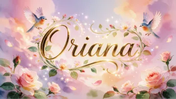 Oriana horizontal - Jardín Mágico Primaveral