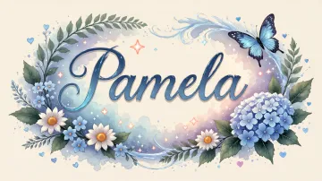 Pamela horizontal - Magia en Cursiva