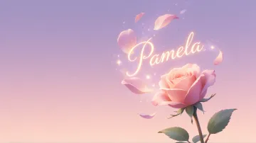 Pamela horizontal - Rosa Etérea Iluminada