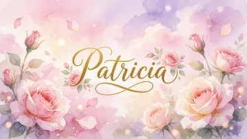 Patricia horizontal - Rosas de Acuarela Mágica