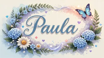 Paula horizontal - Magia en Cursiva