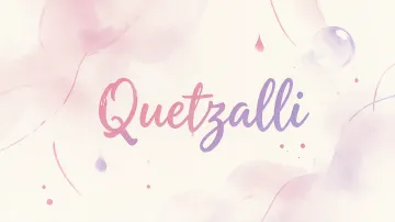 Quetzalli horizontal - Sueños en Tonos Pastel
