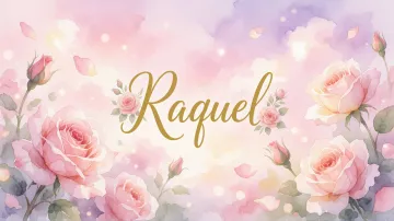 Raquel horizontal - Rosas de Acuarela Mágica