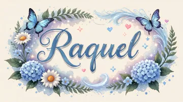 Raquel horizontal - Magia en Cursiva