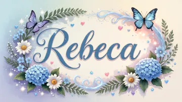 Rebeca horizontal - Magia en Cursiva