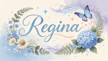 Regina horizontal - Jardín de Hortensias