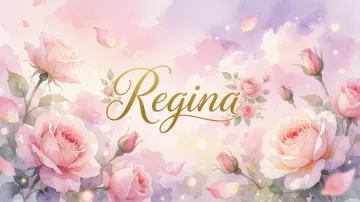 Regina horizontal - Rosas de Acuarela Mágica
