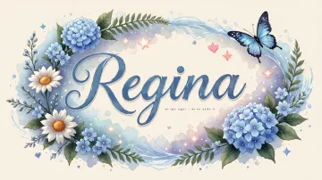 Regina horizontal - Magia en Cursiva