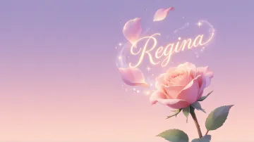 Regina horizontal - Rosa Etérea Iluminada