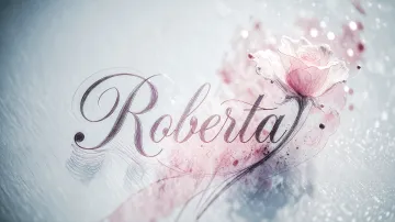 Roberta horizontal - Rosa Eterna