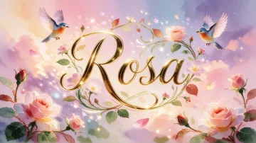 Rosa horizontal - Jardín Mágico Primaveral