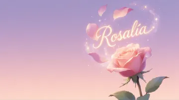 Rosalia horizontal - Rosa Etérea Iluminada