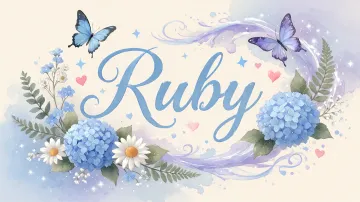 Ruby horizontal - Jardín de Hortensias