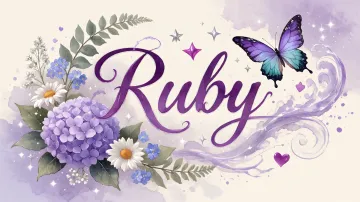 Ruby horizontal - Místico Lila