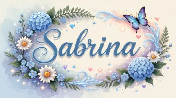 Sabrina horizontal - Magia en Cursiva