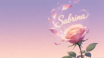 Sabrina horizontal - Rosa Etérea Iluminada