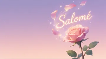 Salome horizontal - Rosa Etérea Iluminada
