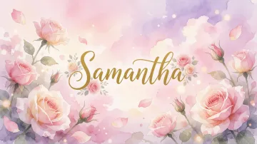 Samantha horizontal - Rosas de Acuarela Mágica