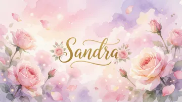 Sandra horizontal - Rosas de Acuarela Mágica
