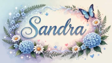 Sandra horizontal - Magia en Cursiva