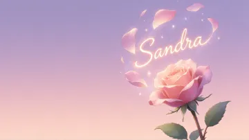 Sandra horizontal - Rosa Etérea Iluminada