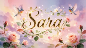Sara horizontal - Jardín Mágico Primaveral