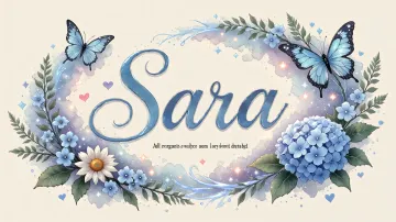 Sara horizontal - Magia en Cursiva