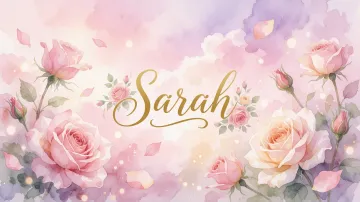 Sarah horizontal - Rosas de Acuarela Mágica