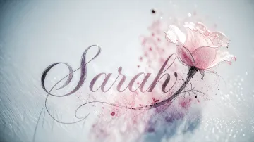 Sarah horizontal - Rosa Eterna