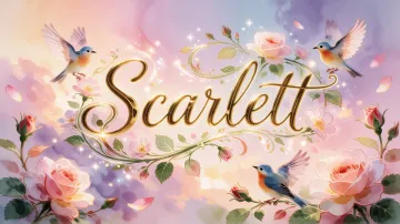 Scarlett horizontal - Jardín Mágico Primaveral