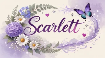 Scarlett horizontal - Místico Lila