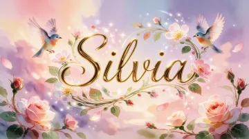 Silvia horizontal - Jardín Mágico Primaveral