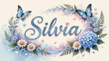 Silvia horizontal - Magia en Cursiva