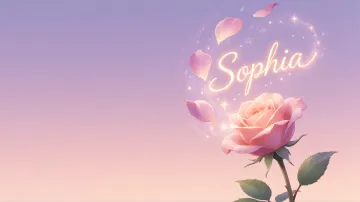 Sophia horizontal - Rosa Etérea Iluminada