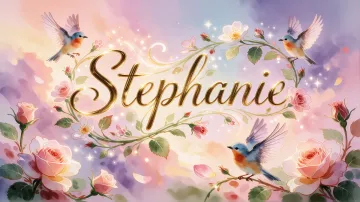 Stephanie horizontal - Jardín Mágico Primaveral