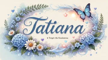 Tatiana horizontal - Magia en Cursiva