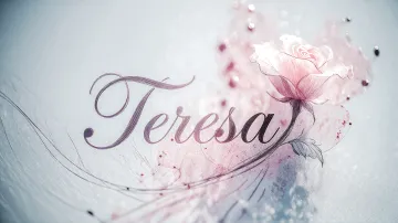 Teresa horizontal - Rosa Eterna
