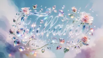 Tiffany horizontal - Cristal Etéreo