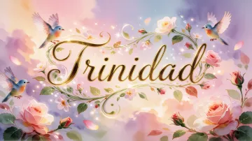 Trinidad horizontal - Jardín Mágico Primaveral