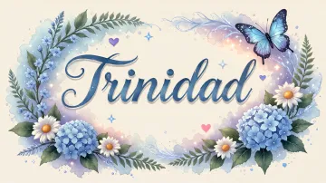 Trinidad horizontal - Magia en Cursiva