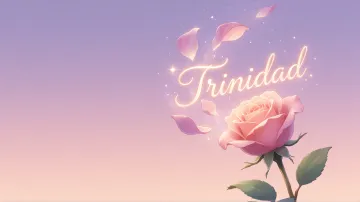 Trinidad horizontal - Rosa Etérea Iluminada