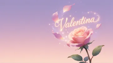 Valentina horizontal - Rosa Etérea Iluminada