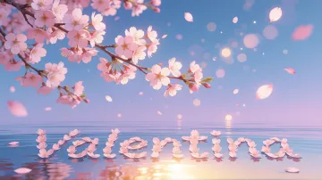 Valentina horizontal - Reflejos de Cerezo