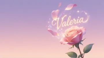 Valeria horizontal - Rosa Etérea Iluminada