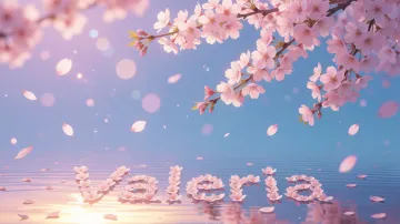 Valeria horizontal - Reflejos de Cerezo