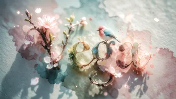 Vega horizontal - Amanecer de Primavera