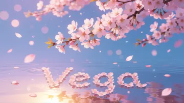 Vega horizontal - Reflejos de Cerezo