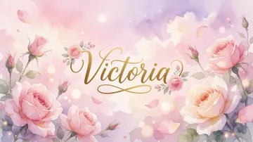 Victoria horizontal - Rosas de Acuarela Mágica